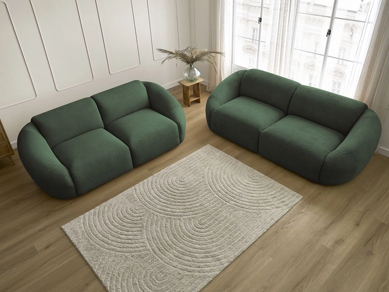 BOBOCHIC 2er + 3er Sofa TINA