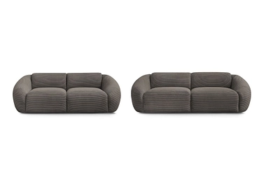 BOBOCHIC 2er + 3er Sofa TINA