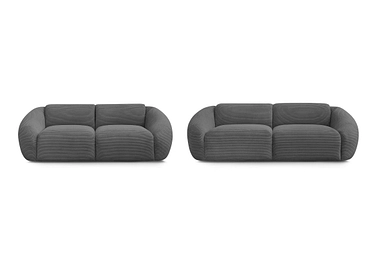 BOBOCHIC 2er + 3er Sofa TINA