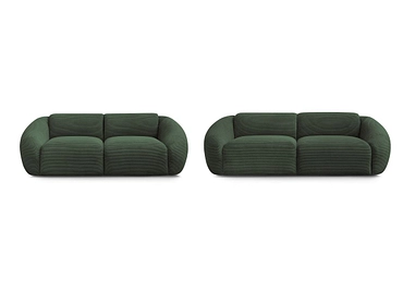 BOBOCHIC 2er + 3er Sofa TINA
