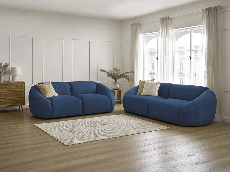 BOBOCHIC 2er + 3er Sofa TINA