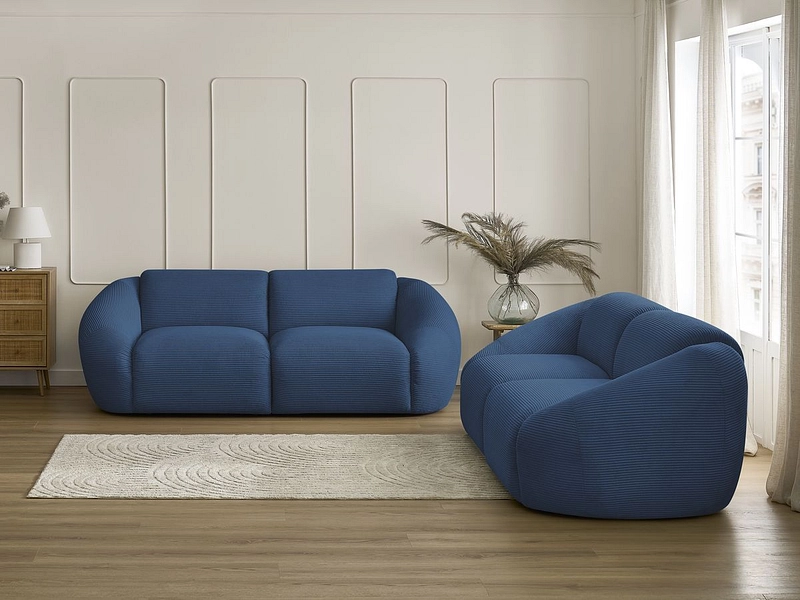 BOBOCHIC 2er + 3er Sofa TINA