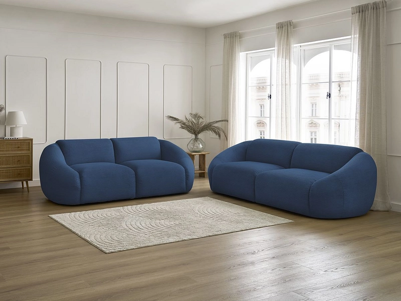 BOBOCHIC 2er + 3er Sofa TINA