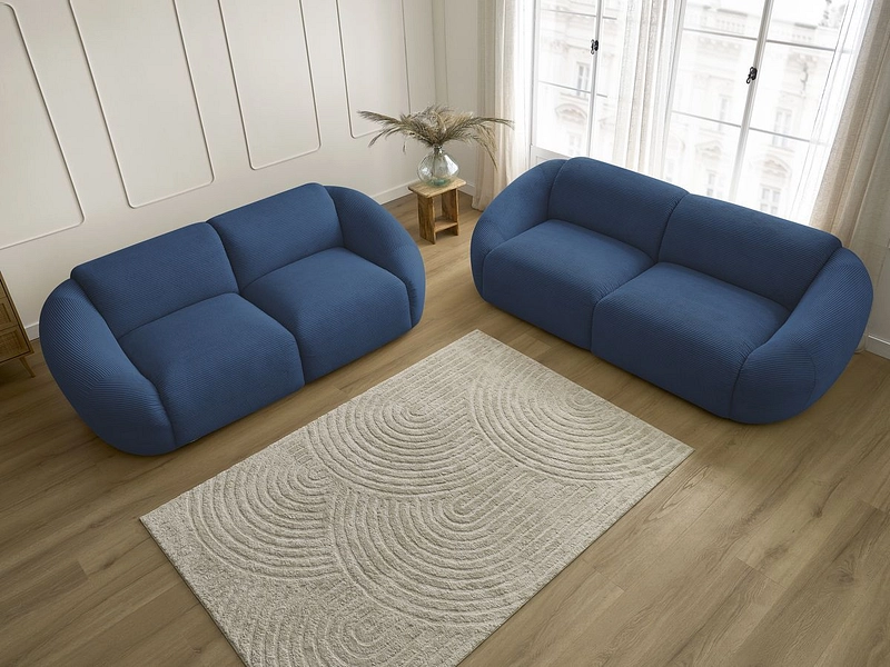 BOBOCHIC 2er + 3er Sofa TINA