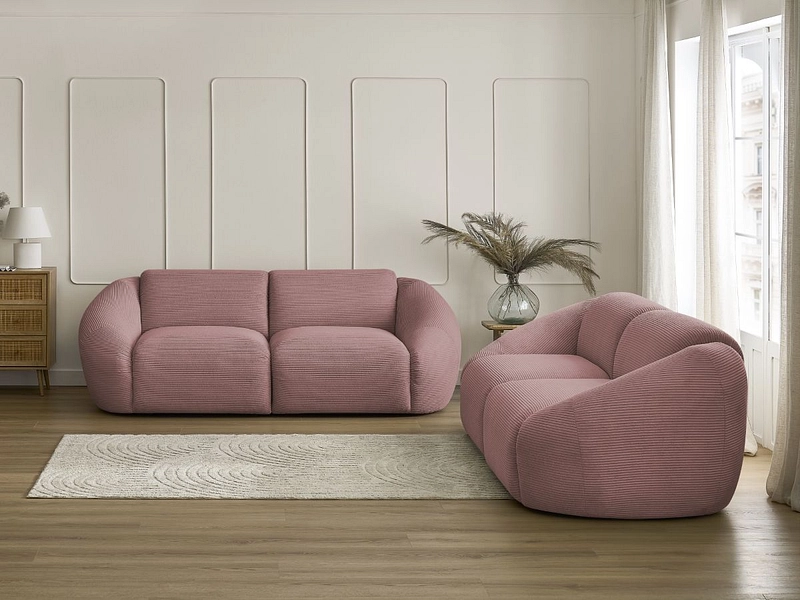 BOBOCHIC 2er + 3er Sofa TINA