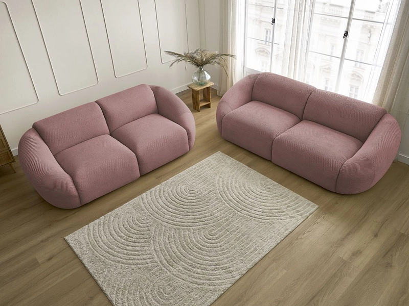 BOBOCHIC 2er + 3er Sofa TINA
