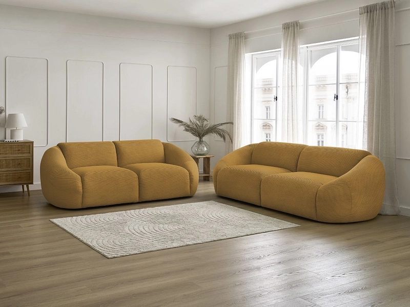 BOBOCHIC 2er + 3er Sofa TINA