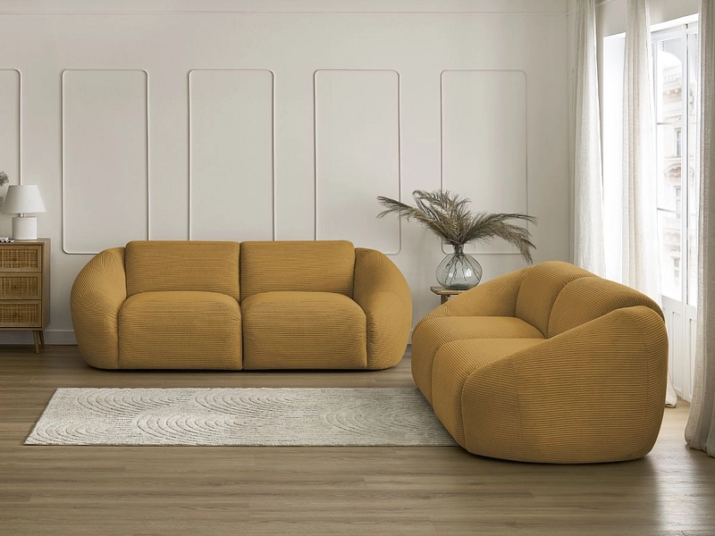 BOBOCHIC 2er + 3er Sofa TINA