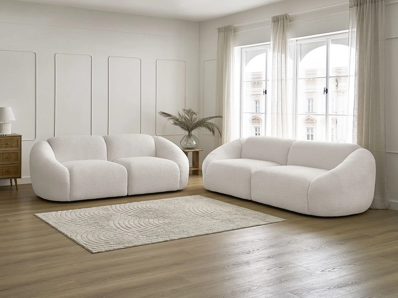 BOBOCHIC 2er + 3er Sofa TINA