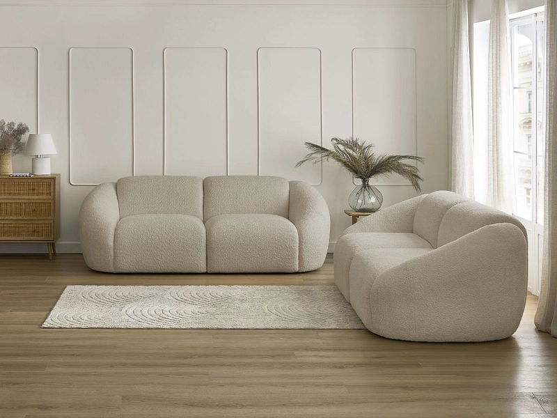 BOBOCHIC 2er + 3er Sofa TINA