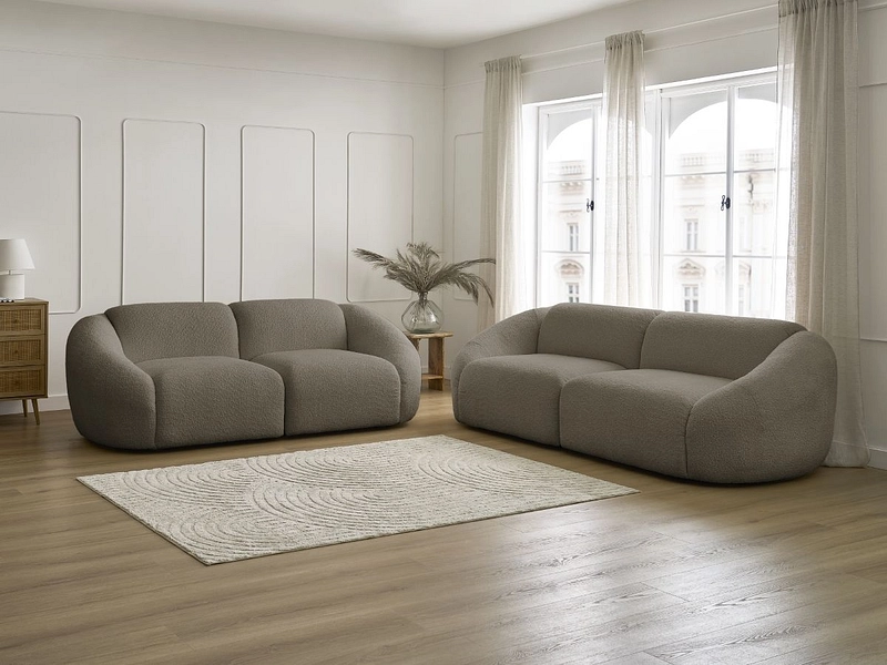 BOBOCHIC 2er + 3er Sofa TINA