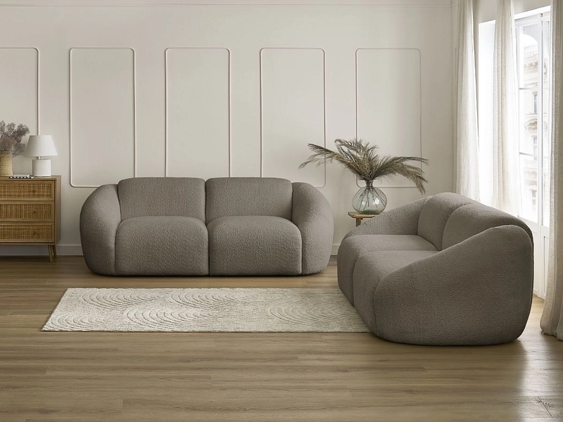 BOBOCHIC 2er + 3er Sofa TINA