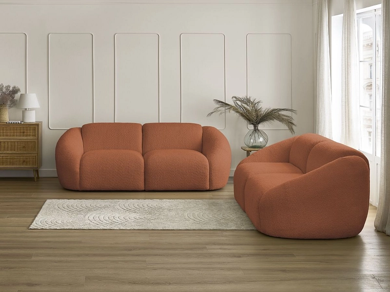 BOBOCHIC 2er + 3er Sofa TINA