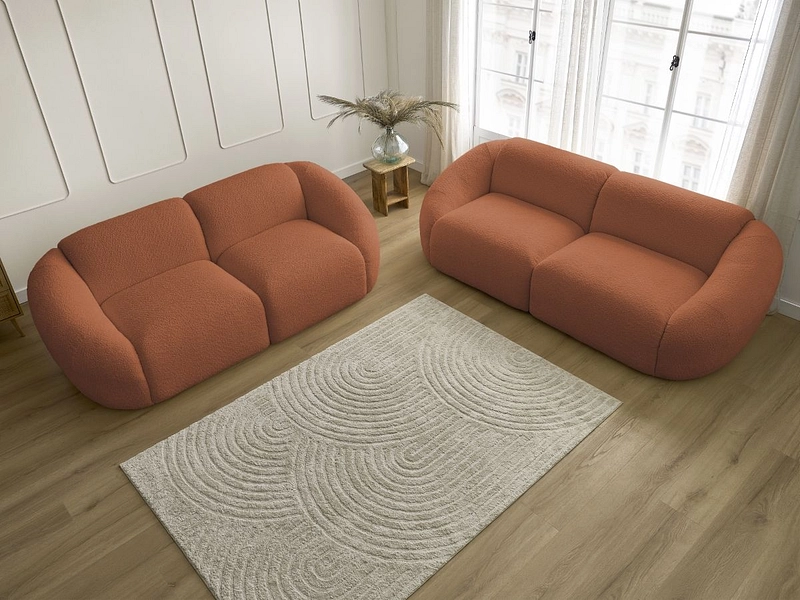 BOBOCHIC 2er + 3er Sofa TINA