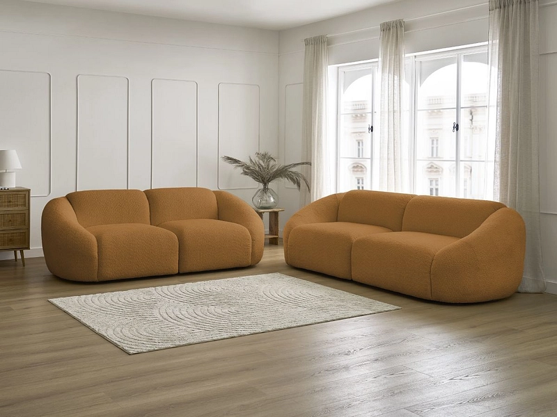 BOBOCHIC 2er + 3er Sofa TINA