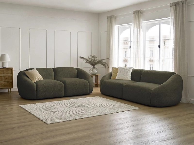 BOBOCHIC 2er + 3er Sofa TINA