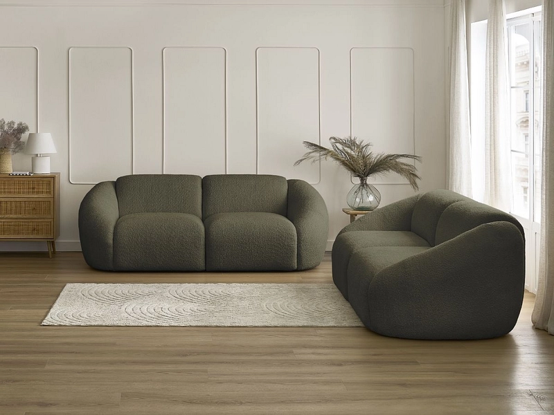 BOBOCHIC 2er + 3er Sofa TINA