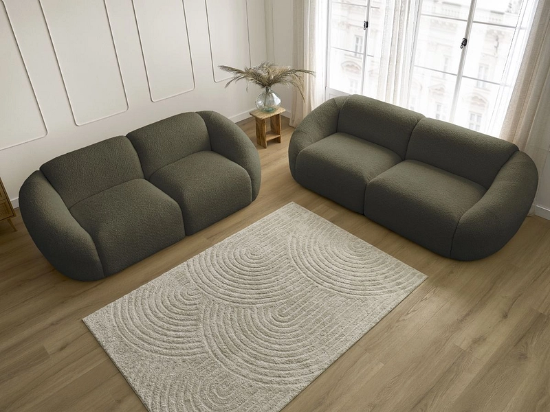 BOBOCHIC 2er + 3er Sofa TINA