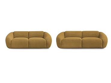 BOBOCHIC 2er + 3er Sofa TINA