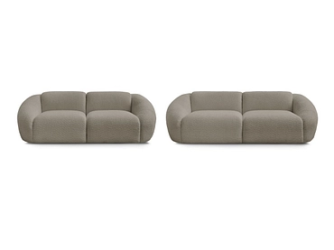 BOBOCHIC 2er + 3er Sofa TINA