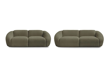 BOBOCHIC 2er + 3er Sofa TINA