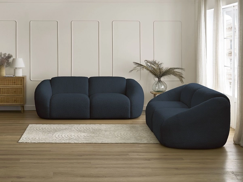 BOBOCHIC 2er + 3er Sofa TINA