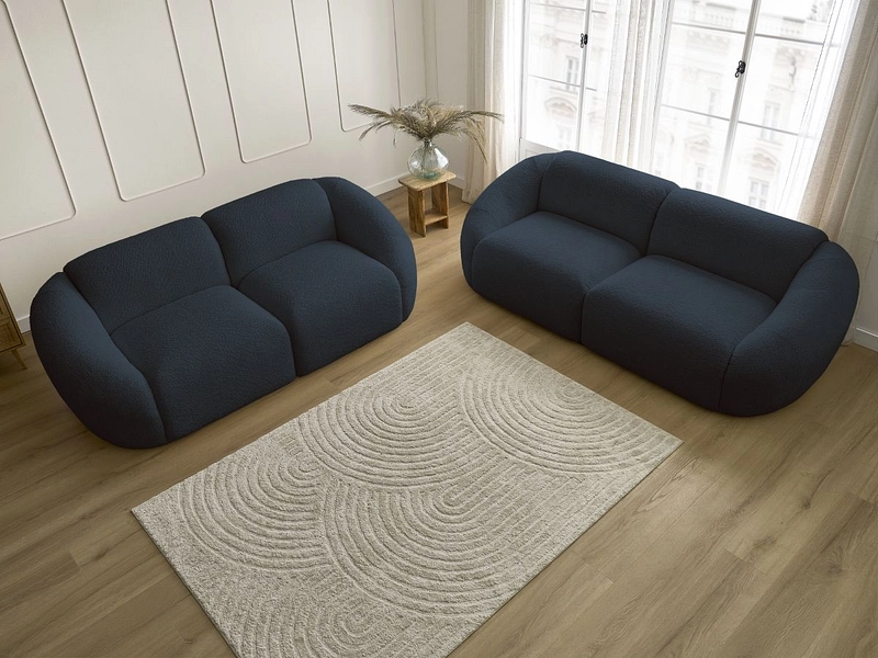 BOBOCHIC 2er + 3er Sofa TINA