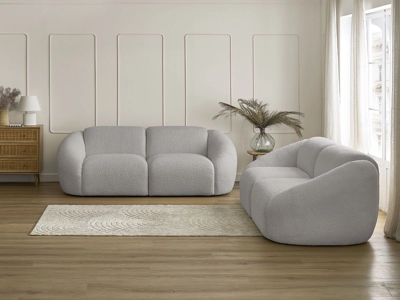 BOBOCHIC 2er + 3er Sofa TINA