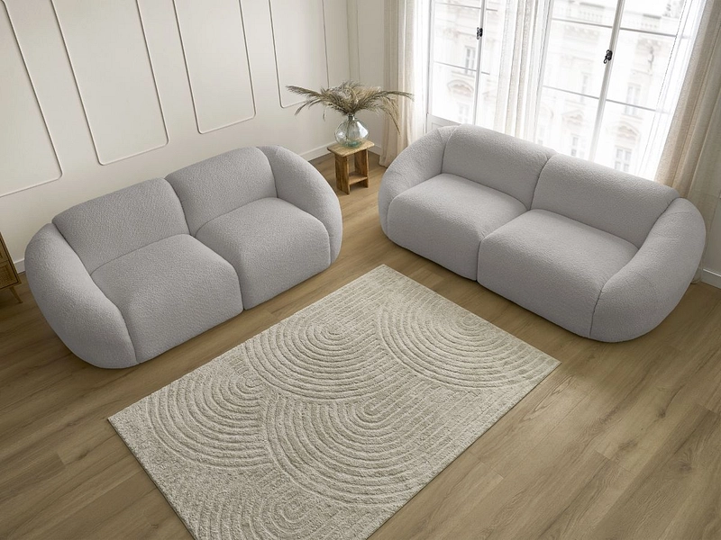 BOBOCHIC 2er + 3er Sofa TINA