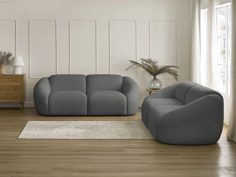 BOBOCHIC 2er + 3er Sofa TINA