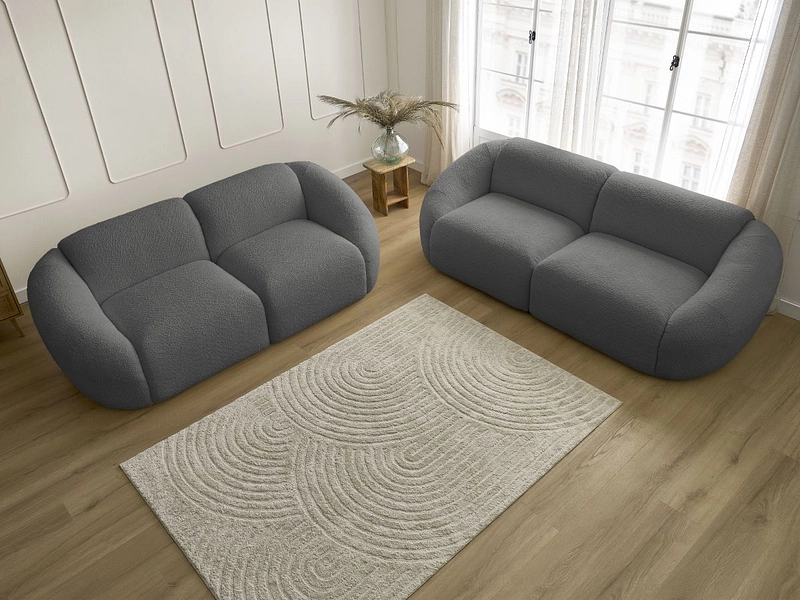 BOBOCHIC 2er + 3er Sofa TINA