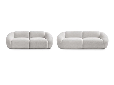 BOBOCHIC 2er + 3er Sofa TINA