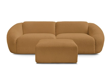 3er Sofa mit Hocker BOBOCHIC TINA