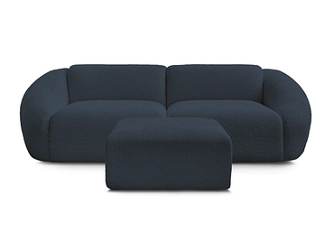 3er Sofa mit Hocker BOBOCHIC TINA