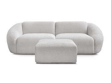 3er Sofa mit Hocker BOBOCHIC TINA