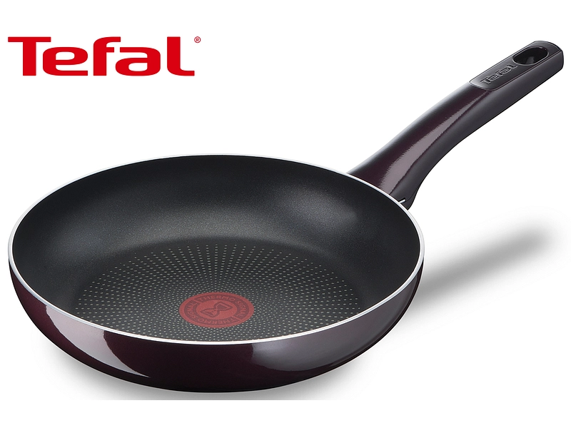 TEFAL Poêle RESIST INTENSE Ø32cm aluminium noir