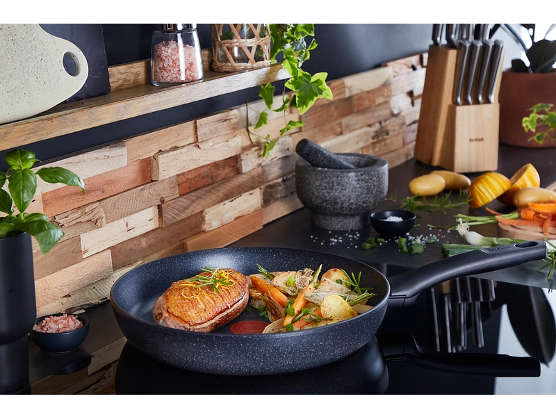 Kochset BLACK STONE TEFAL