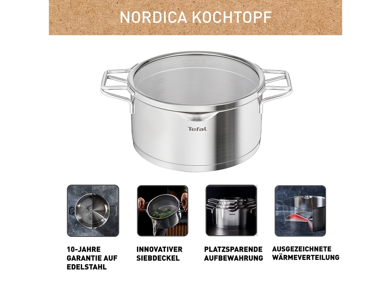 TEFAL Kochtopf NORDICA