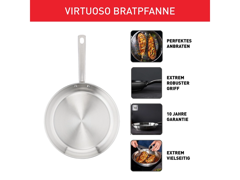 TEFAL Poêle VIRTUOSO