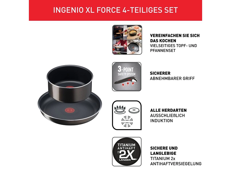 Set cuisson INGENIO XL FORCE TEFAL