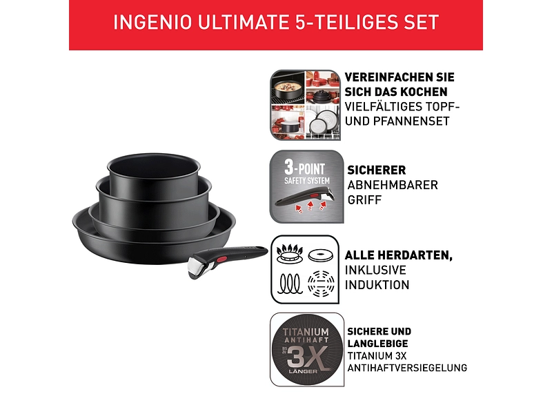 Kochset INGENIO ULTIMATE TEFAL