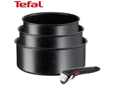 Kochset INGENIO BLACK STONE TEFAL