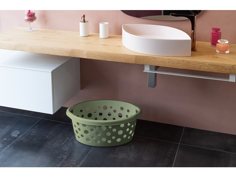 DEAHOME Wäschekorb BUBBLE hellgrün