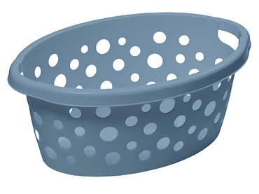DEAHOME Wäschekorb BUBBLE blau
