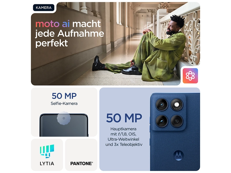 MOTOROLA Edge 60 bleu