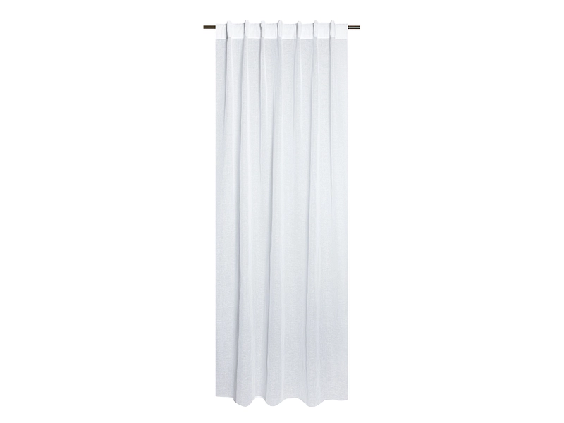 Vorhang AMEO 140x240cm kräuselband durchsichtig weiss