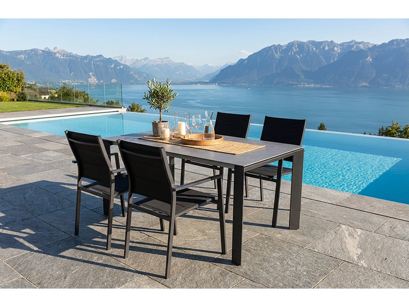SWISSLINE Gartentisch ausziehbar MOON
