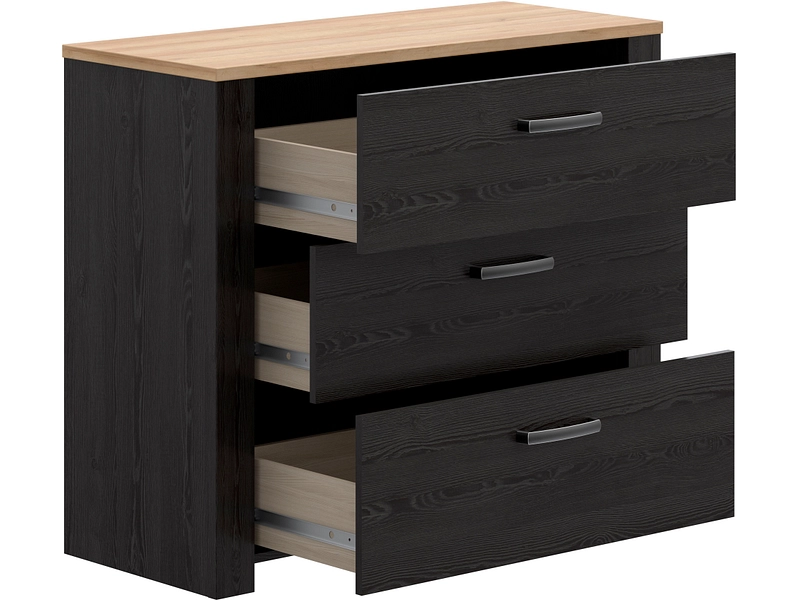 Kommode BOHOL 3 Schubladen Kommode BOHOL 3 Schubladen