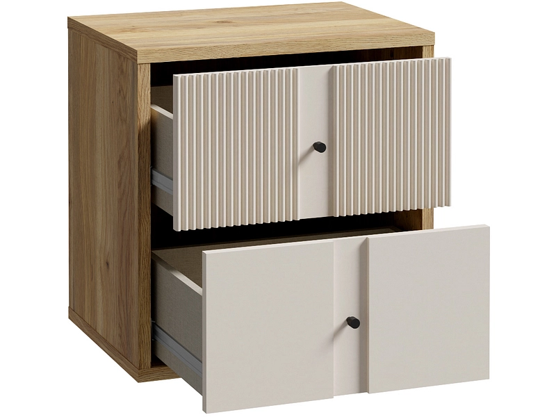 Nachttisch RANKIN 2 Schubladen