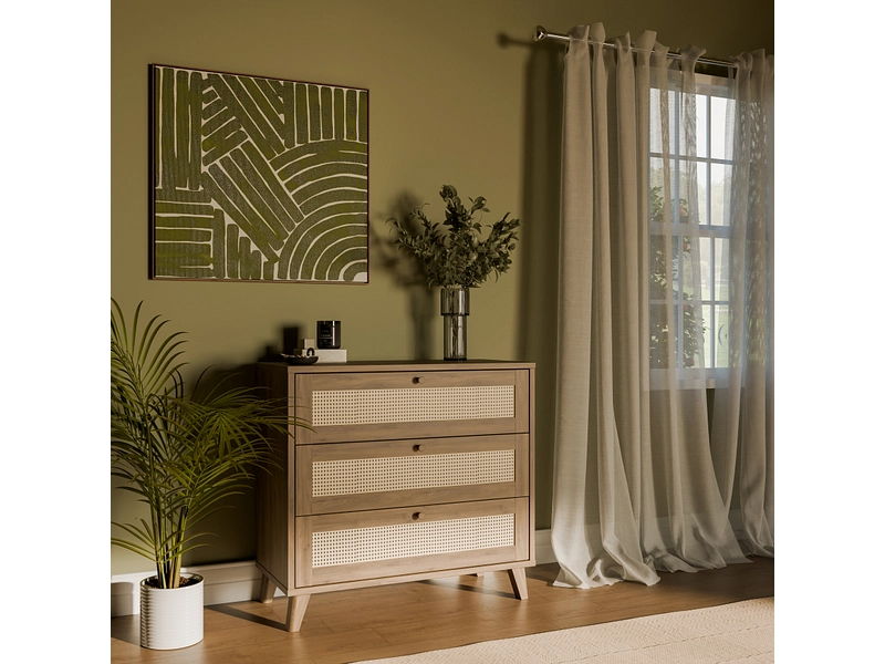 Commode GLENKEEN 3 tiroirs Commode GLENKEEN 3 tiroirs